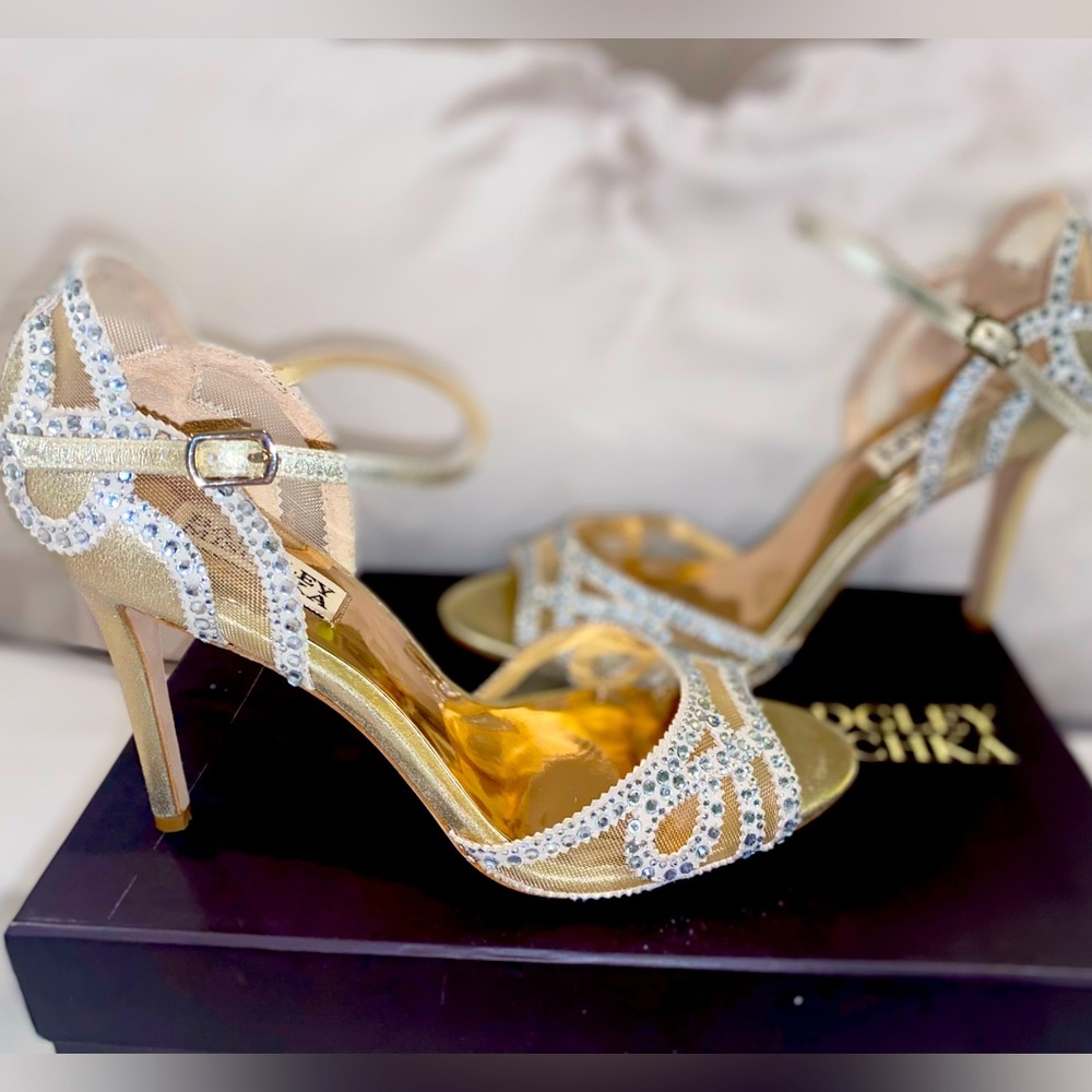 Brand New Badgley Mischka heels. Never worn just tried on a few times. Paid $250